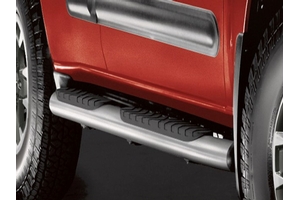 Image of Step Rails, Silver (2-Piece) image for your 2015 Nissan Xterra   
